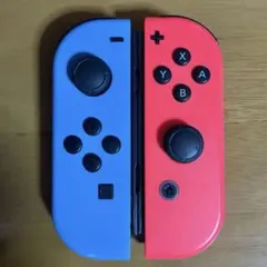 【任天堂純正品】Joy-Con (L) ネオンレッド/ (R) ネオンブルー 任天堂 Joy-Con(L) ネオンレッド／(R) ネオンブルー HAC-A-JAEAA