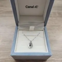 Canal 4C ネックレス シルバーカラー 　サファイアのサムネイル