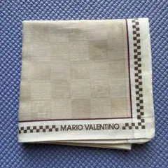 MARIO VALENTINO ハンカチ 未使用品