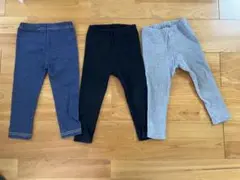 UNIQLO ボトムスセット 90cm 3色