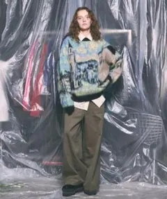 2026年最新】MAISON SPECIAL Prime-Over Landscape Painting Crew Neck
