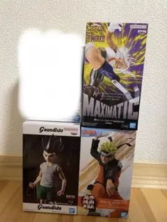 フィギュア 3体セット ヒロアカ HUNTER×HUNTER ナルト - メルカリ