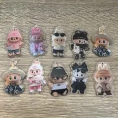 ラブブ　アクリル　カン付き　10こセット　③