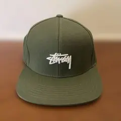 STUSSY ステューシー STOCK LOGO SNAPBACK キャップ