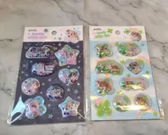 amifa 平成レトロ　シャカシャカカプセルシール 2種セット
