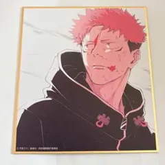 呪術廻戦 アニメーション 呪術廻戦展 虎杖悠仁 ミニ色紙 渋谷事変