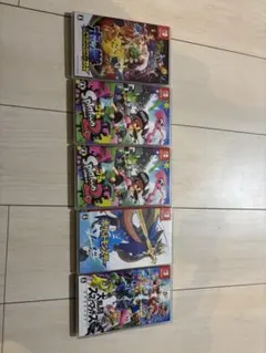 Nintendo Switch ソフトケースのみ5本セット