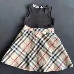 Burberry ノースリーブ ワンピース 100cm