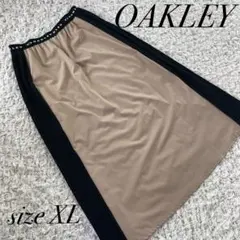 OAKLEY オークリー✩.*˚プリーツ切替 マキシスカート XL