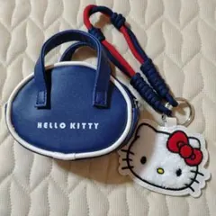 リンネル 3月号 付録 ハローキティOUTDOOR ポーチチャームセット