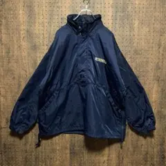 ラッセルアスレチック　ナイロン　プルオーバー　ジャケット　ロゴ　刺繍　mnj78