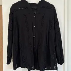 ユナイテッドアローズ　グリーンレーベルリラクシング　インド綿ブラウス