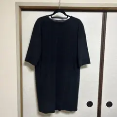 BSHOP LE GLAZIC ルグラジック　ウールワンピースグレー　36サイズ