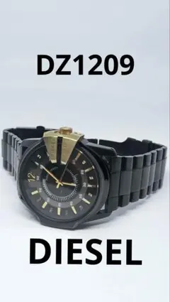 正規品】DIESEL 腕時計 ブラック ローズゴールド電池交換済み - メルカリ