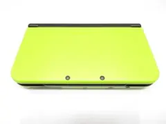 NEW Nintendo 3DS LL ライム×ブラック ニンテンドー 訳あり品