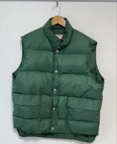 限界値下げ❗️L.L.Bean ダウンベスト グリーン 70s - 80s 過渡期