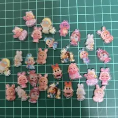 クライベイビーアクリルパーツ2cm30個ランダム