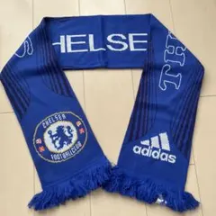 公式　CHELSEA FOOTBALL CLUB マフラー　adidas