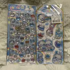 あわわちゃん　プチドロップステッカー ウォーターインシール