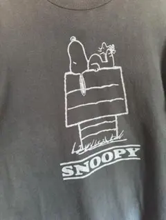 スヌーピー Tシャツ フェードブラックのサムネイル