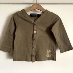 FITH WORKS オリーブグリーン カーディガン S