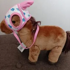 ぬいぐるみ　ハルウララ　高知競馬