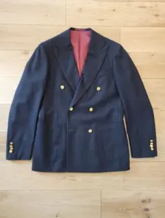 未使用級 ビームスエフ テーラードジャケット 紺ブレ アンコン 48 未使用級 ビームスエフ テーラードジャケット 紺ブレ アンコン 48