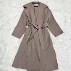 フレイアイディー　フードリバーコート　MANTECO社　ウールコート　モカ　S