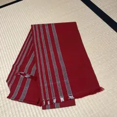 ウール単名古屋帯