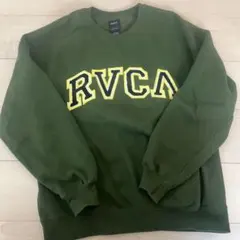RVCA オリーブグリーン トレーナー