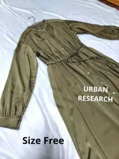 さらにお値下げ！URBAN RESEARCH☆ドロストサテンワンピース