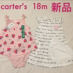 carter's  ロンパース&ワンピース 18m 新品