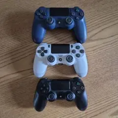 PS4 ワイヤレスコントローラー 3色セット ジャンク品