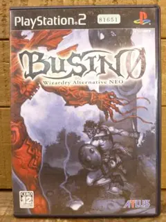 PS2 動作未確認 BUSIN0Wizardry Alternative NEO