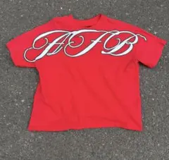 AFB Tシャツ レッド Mサイズ