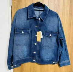 OZOC デニムジャケット 新品未使用タグ付き M