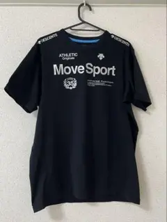 美品　DESCENTE MoveSport ブラック Tシャツ　XOサイズ