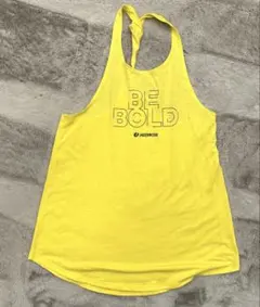 JAZZERCISEジャザサイズイエロータンクトップSサイズ