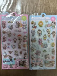 在庫開放分！限定価格BONBON DROP ラブブシール 2シートセット