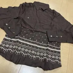 ノーマティーディーNOMAt.d.別注 総花柄シフォンシャツ - メルカリ