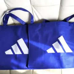 ⭐️最終お値下げ⭐️adidas 大容量バッグ不織布2026福袋ジッパー付2枚