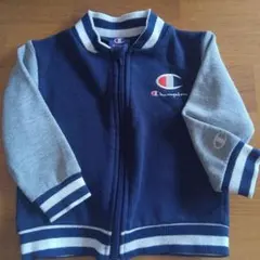 Champion ジップアップトレーナー ネイビー・グレー