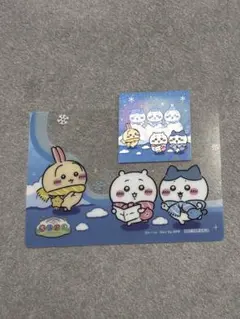 【非売品】ちいかわ　札幌雪まつり　ステッカー＆ステッカー　ちいぽけ