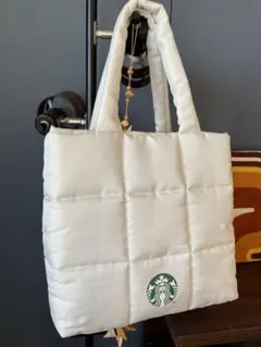 【スターバックス】トートバッグ　キルティング