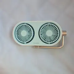 FUWARI デュアルファン 卓上扇風機(マイクロ USB ケーブル無し)