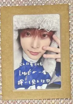 &TEAM Back to Life ラキドロ HARUA 手書き トレカ