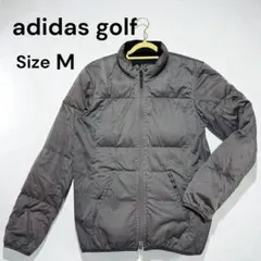 adidas golf ダウンジャケットMサイズ グレー