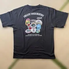 【新品】コールマン Coleman アウトドア Tシャツ 黒 バースデイ　コラボ