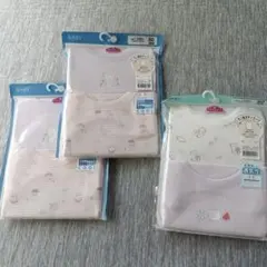 6枚セット　80サイズ　女の子　コンビ肌着　ラン型ボディスーツ