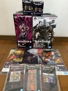 一番くじ ストリートファイター6 Ａ賞　Ｄ賞　ラストワン賞　おまけ付き
